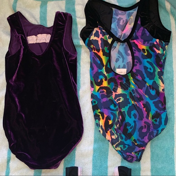 GK LEOTARD BUNDLE - BLUES - Picture 5 of 6